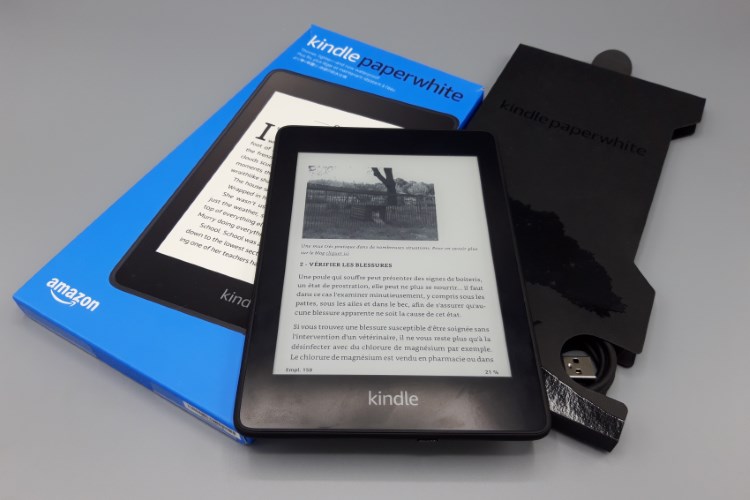 Test : Kindle PaperWhite, la plus performante des liseuses tactiles